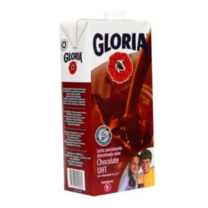 LECHE GLORIA CHOCOLATADA DE 1LT.